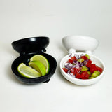 3" Salsa Dishes with Bubble Feet. Small Gourmet Kitchen Bowl
