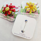 Funky Flower Brooch Pins