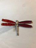 Handmade Stained Glass Dragonflies Suncatcher