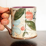 Artist Choice Floral Diner Mug