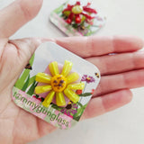 Funky Flower Brooch Pins