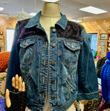 Up Cycled Blue Jean Jacket