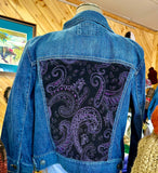 Up Cycled Blue Jean Jacket