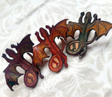Dragon Leather Pin - Multiple Colors