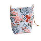 Hand-Embroidered Cotton Crossbody Phone Pouch  S5P288