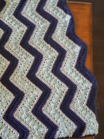 Fully custom baby blanket with bespoke palette - completely unique!