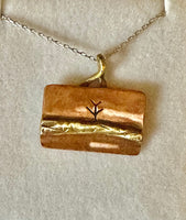 Brass Tree Pendant